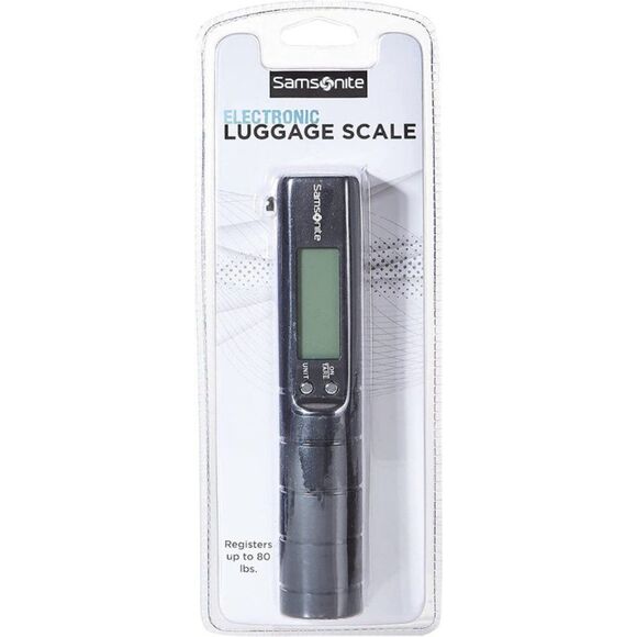 Samsonite Black Electronic Luggage Scale One Size - Picture 1 of 7